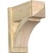 Ekena Millwork Thorton Rough Sawn Arts and Crafts Outlooker, Douglas Fir, 8"W x 18"D x 18"H OUT08X18X18THR03RDF - alternate 1